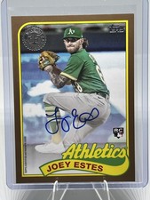 2024 Topps Update #89BA2-JE Joey Estes 35th Anniversary Auto Gold /50