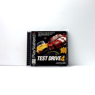 Test Drive 4 Sony PlayStation 1 PS1 CIB Refurbished & Tested Free Shipping