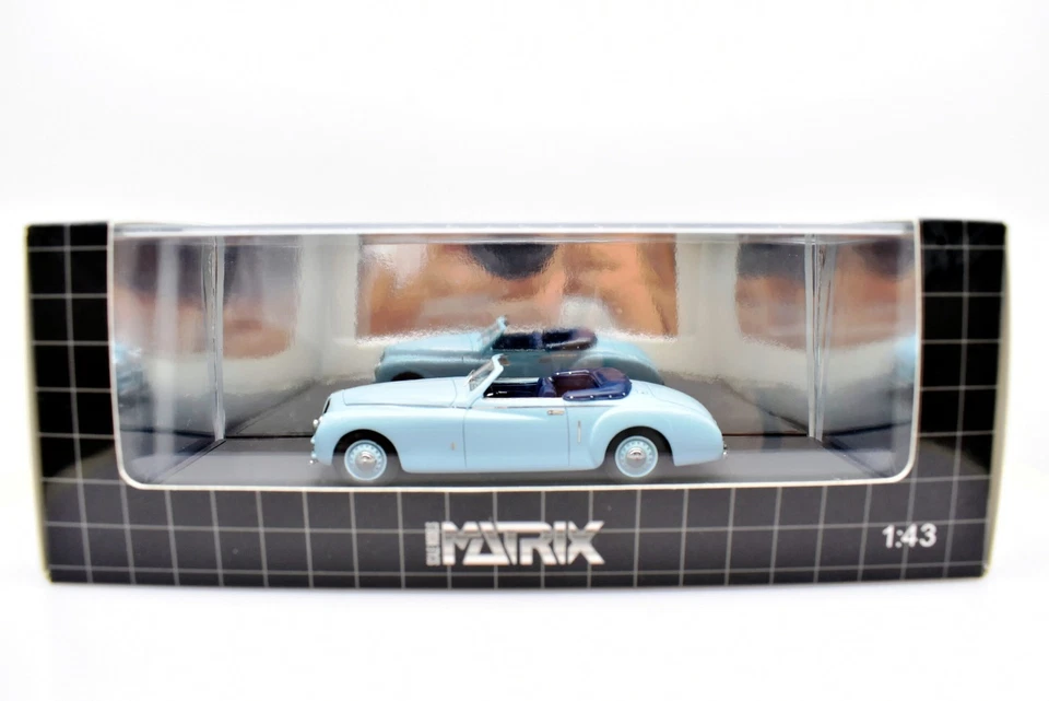 Modellino auto scala 1:43 Bristol 400 DHC Matrix modellismo statico collezione - Immagine 2 di 4