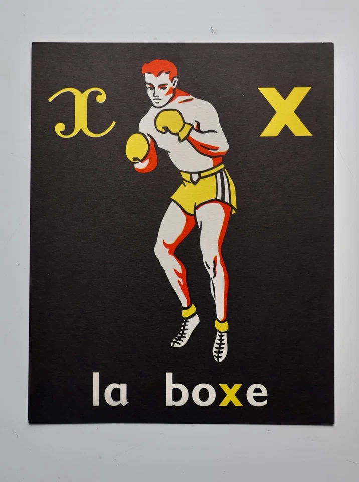 affichette scolaire Poucet Rossignol méthode lecture Charlot Géron la boxe - Photo 1/1