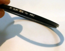 B W 77mm SLIM 010 1X UV 77 MRC multi-coated Filter low profile Wide angle