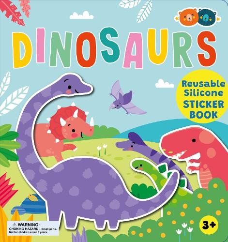 Silicone Sticker Book - Dinosaurs by Buddy and Barney - 9781912544974