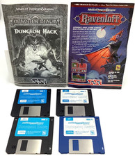 Advanced Dungeons  Dragons 2nd Edition Forgotten Realms Dungeon Hack 3.5 IBM SS