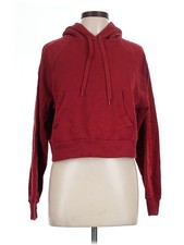 Forever 21 Women Red Pullover Hoodie L