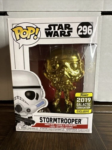 Funko Pop! Vinyl Star Wars  Stormtrooper  Star Wars Celebration (Exclusive) #296