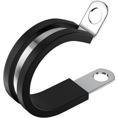 Impact-Resistant Stainless Steel Clamps, 50 Pcs
