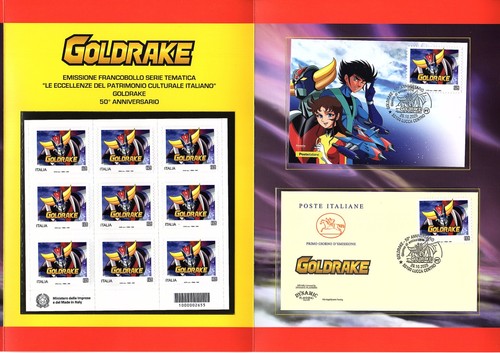 Italia 2025 : Goldrake - Folder perfetto - 5 euro di spese postali raccomandata - Photo 2/3