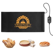 Bread Proofer Warming Mat - Sourdough Oblong, Black