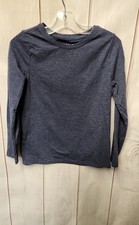 Cat Jack Girl's Size 7/8 Navy Shirt