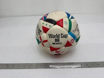 Vintage 1986 World Cup Mexico Soccer Ball - Flags - Coupe Du Monde