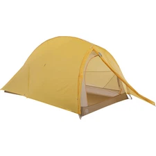 Big Agnes Fly Creek HV UL2 Bikepack Tent: 2-Person 3-Season Yellow/Greige, One S