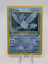 Pokémon Articuno 2/62 Fossil Holo Rare 1st Edition