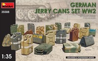 1:35 Miniart German Jerry Cans Set Ww2 Kit MA35588 Modellbau