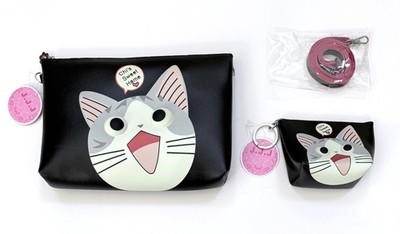 Chi's Sweet Home Kitty Cat Pouch Bag Coin Purse Strap Rare