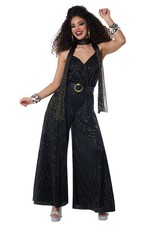 Let's Dance Disco 1970s Jumpsuit Adult Costume