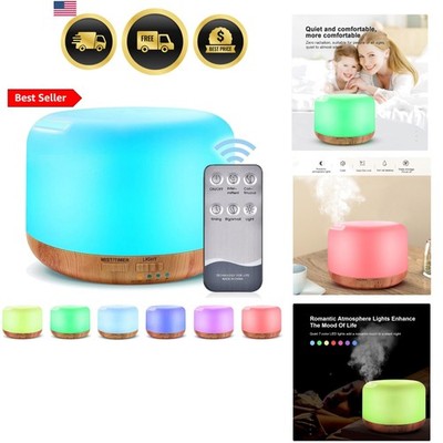 300ML Essential Oil Diffuser, Remote Control Ultrasonic Aromatherapy Oil Diff...