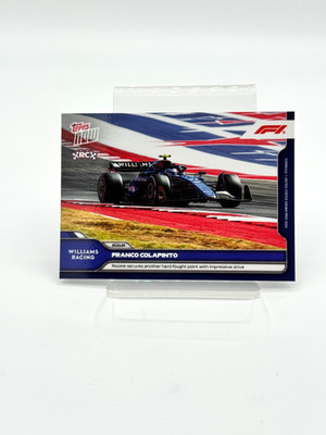 2024 TOPPS NOW FORMULA 1 #62 FRANCO COLAPINTO ROOKIE FREE SHIPPING