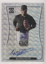 2020 Leaf Metal Draft Silver Wave Wilderd Patino #BA-WP1 Auto 02v3