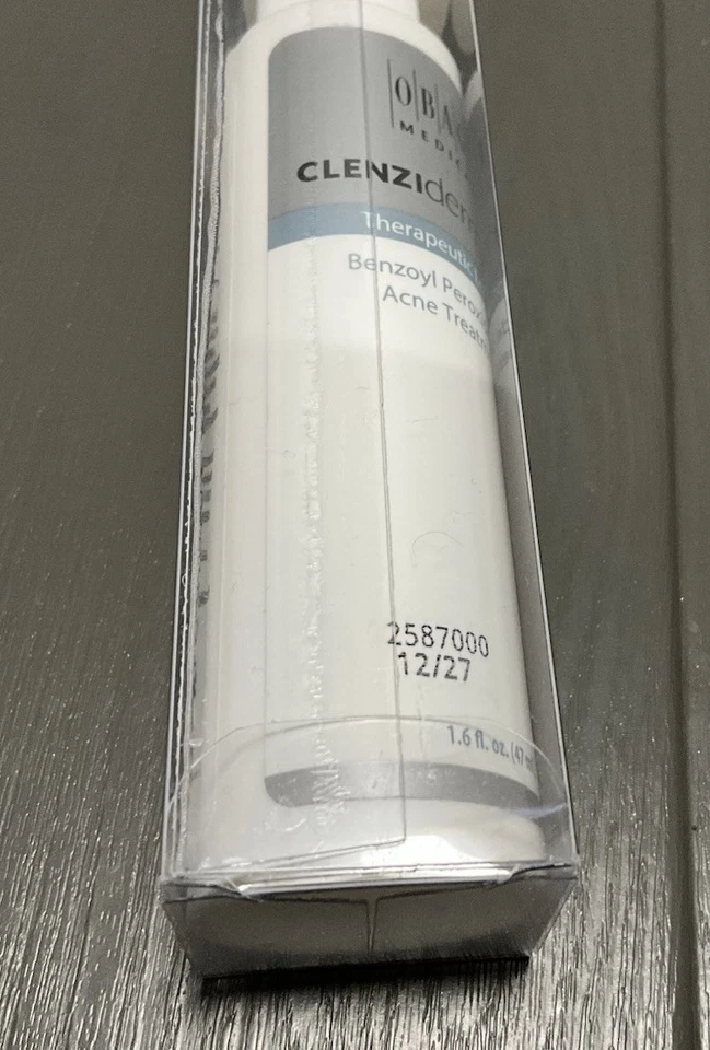 Loción terapéutica Obagi CLENZIderm peróxido de benzoilo 5% 1,6 oz NUEVO Foto 3 de 4