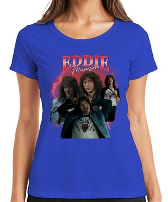 Eddie Munson Hellfire Club Stranger Metal Geschenk Vintage Serie 90s Bootleg Dam