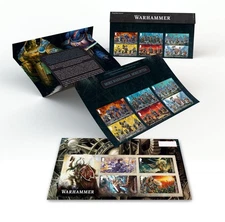 Warhammer Stamps Presentation Pack from Royal Mail