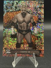 2025 Topps Chrome WWE X Cactus Jack - Triple H #30 Speckle Refractor /299