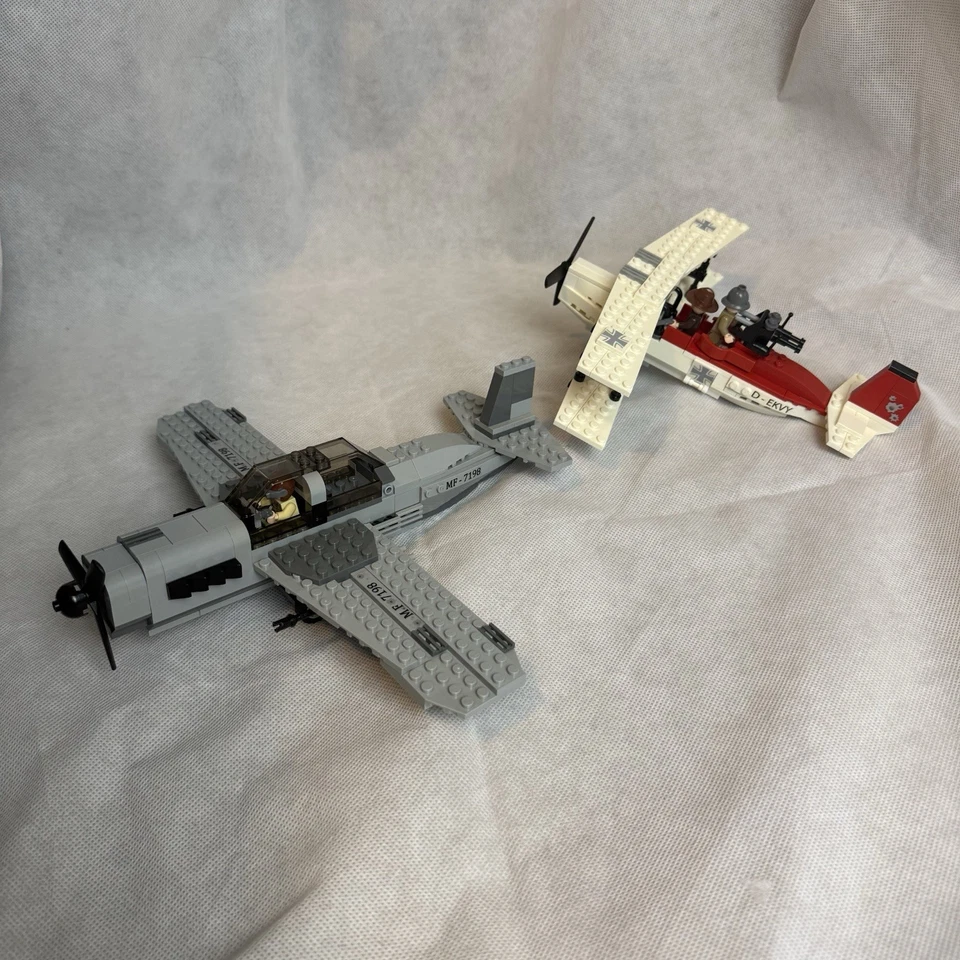 LEGO 7198 Indiana Jones Fighter Plane Attack 100% Completo Sin Manual/Caja Foto 2 de 4