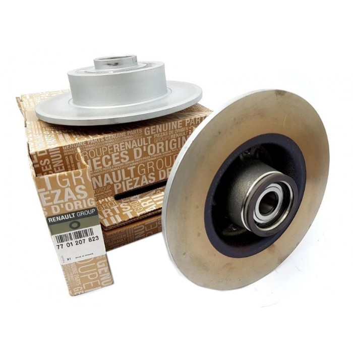 2 Disques de Freins Arrière Renault 8200248554 Kit de Freinage Essieu Arrière 7701207823