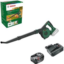 Bosch UNIVERSALLEAFBLOWER 18V-130 P4A 18v Cordless Garden Leaf and Workshop Blow