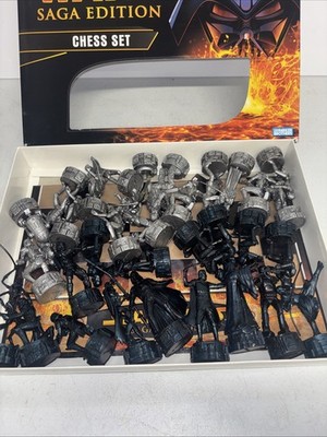 Parker Brothers Star Wars Saga Edition Chess Set 653569057956| eBay