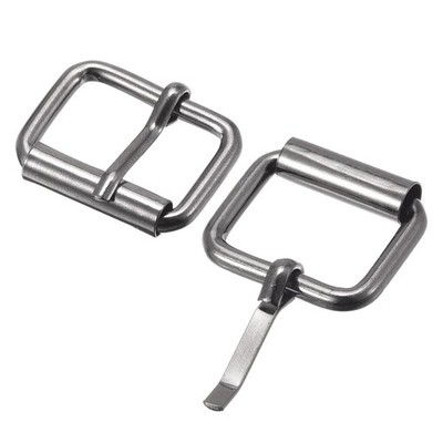 20mm (0.79'') Metal Roller Belt Buckles Bags Shoulder Strap Dark Grey 10pcs