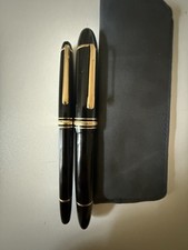 Parure Montblanc Plume 149 Année Avant 1991 Et Bille Assortie Avec Étui