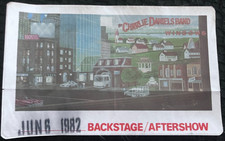 Charlie Daniels Band 1982 Backstage Pass