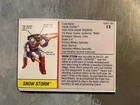 GI Joe G.I.Joe Battle Corps 1993 SNOW STORM Command File Card