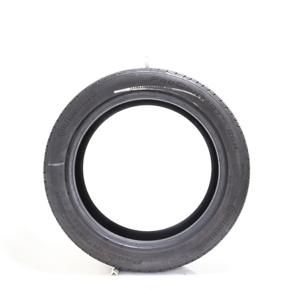 Used 245/45R19 Continental ProContact GX SSR MOE 102H - 9.5/32 | eBay