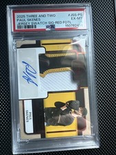 2025 Three and Two Paul Skenes RPA Serial 3/6 Pittsburgh Pirates SSP RARE 🔥