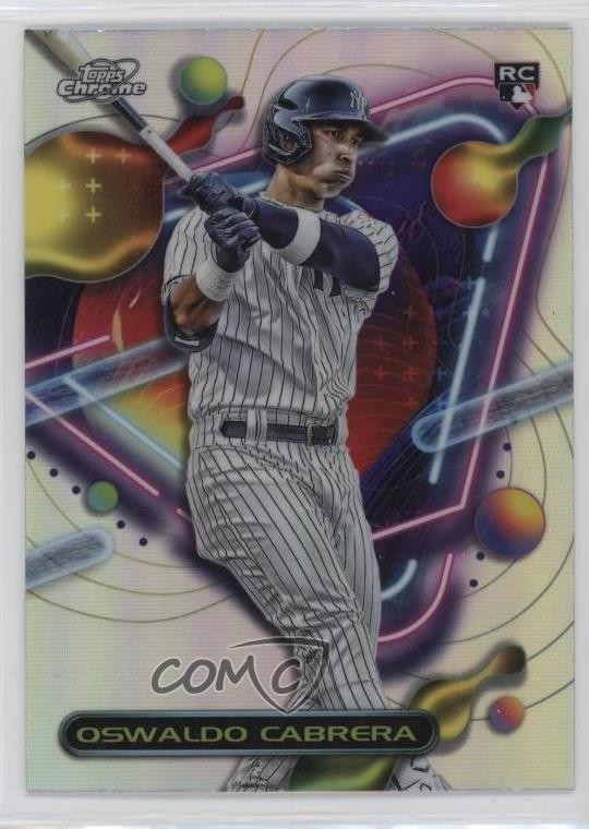 2023 Topps Cosmic Chrome Refractor Oswaldo Cabrera #134 0hw6