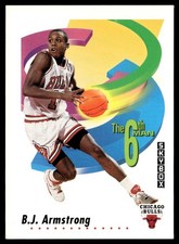 1991-92 SkyBox B.J. Armstrong Chicago Bulls #435