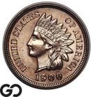 1900 Indian Head Cent Penny, Flashy
