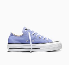 NEW Womens Converse Chuck Taylor All Star Lift Platform Very Peri Purple