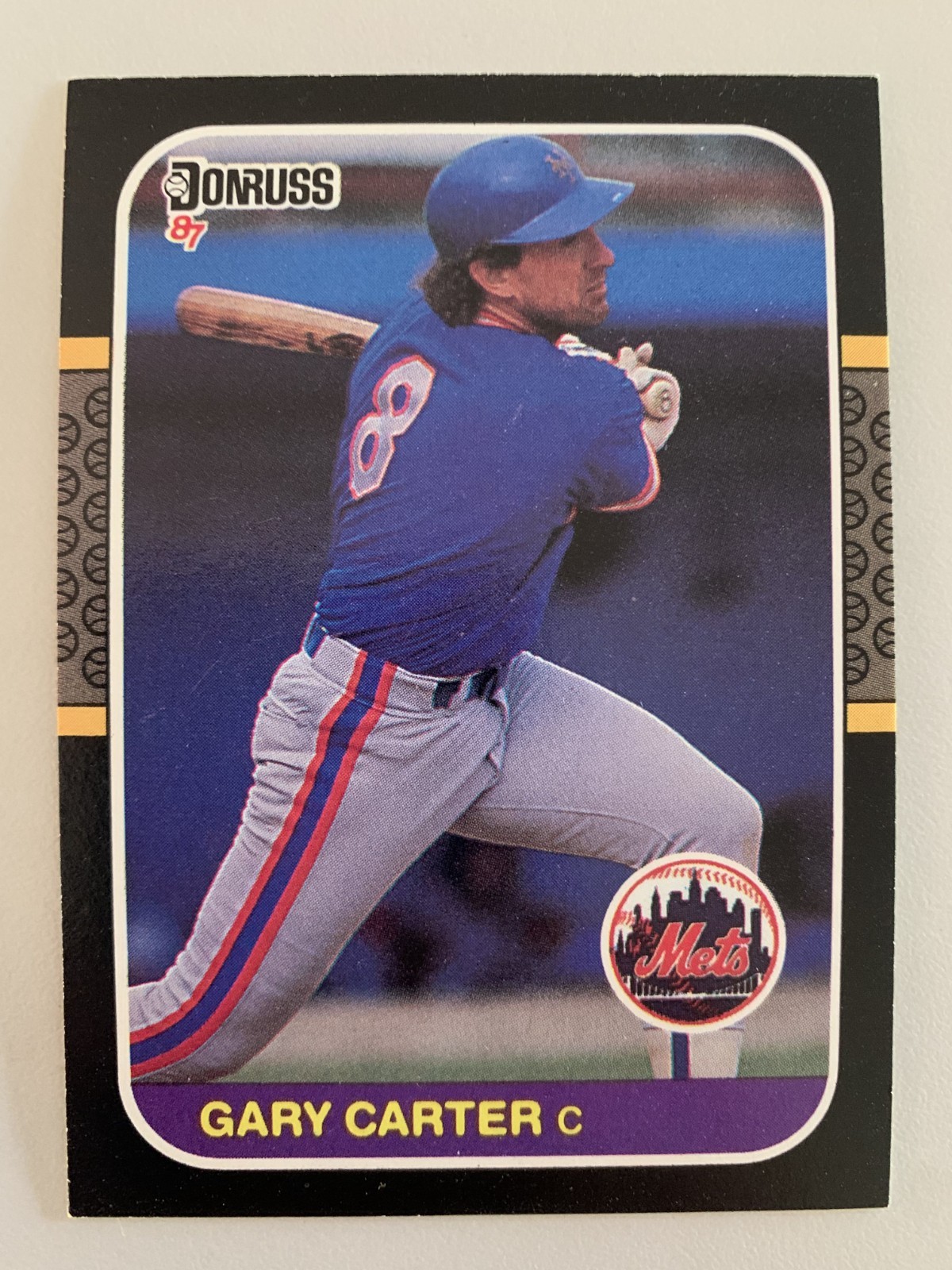 Gary Carter 1987 Donruss #69 New York Mets NRMT FREE SHIPPING