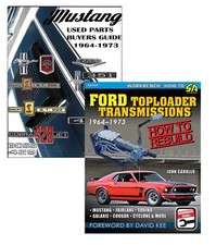 Ford Toploader Transmission Mustang Parts Guide 2-book Set By John Carollo