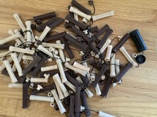 Vintage Lot of 70 Mixed Hair Rollers Curlers Plastic Perm Rods