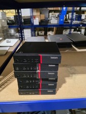 Lot of 6 LENOVO ThinkCentre M715q,Tiny Barebone NO CPU/Ram/HD Includes adapter