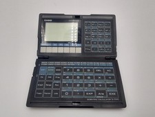 Vintage Casio Fx-7500G Graphics Scientific Calculator Handheld Black Japan LCD
