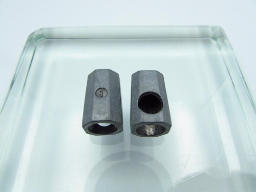 2 CASEMENT WINDOW CRANK HANDLE ADAPTER SLEEVE INSERT #1 11/32" 12 SPLINES