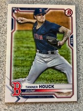 2021 Bowman #21 Tanner Houck Rookie Boston Red Sox