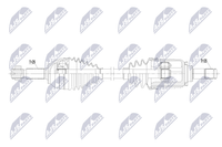 NTY NPW-MG-000 Antriebswelle Vorne Links FüR MG
