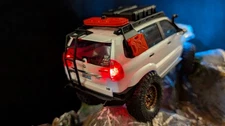Red Tail Lights Fit Axial SCX24 Lexus GX470 1/24 Scale Crawler- USA