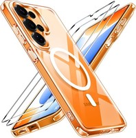 HüLle + 2X Schutzglas FüR Samsung Galaxy S26 Ultra Hartglas Magsafe Case 9H